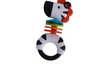 Κουδουνίστρα ζέβρα fisher price