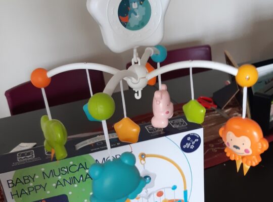 Lorelli μουσικό Παιχνίδι Κούνιας με Προτζέκτορα