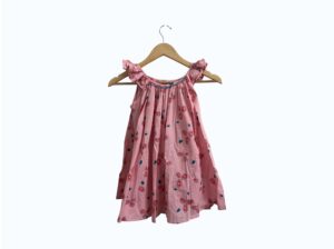Pink cotton dress 6 years old