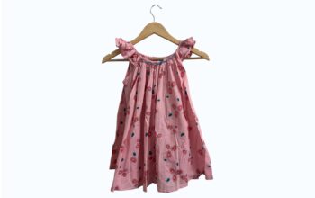 Pink cotton dress 6 years old