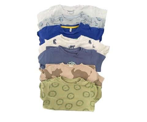 Κοντομάνικα μπλουζάκια για αγόρι 1-2 ετών