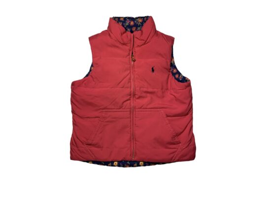 Ralph Lauren φούξια αμάνικο μπουφάν 4-5 ετών