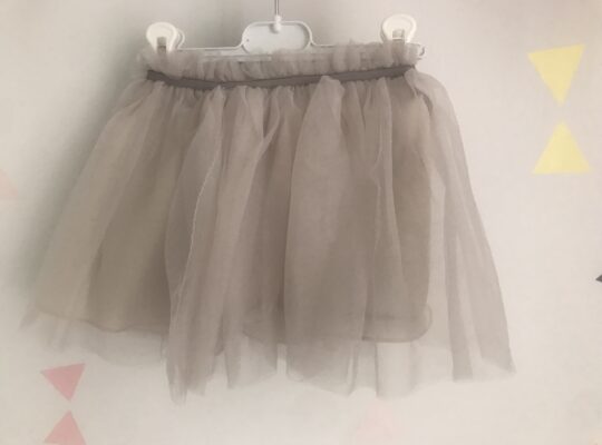 Zara γκρι φούστα από τούλι