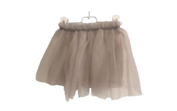 Zara γκρι φούστα από τούλι