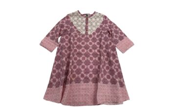 Benetton φόρεμα με σχέδια 6-7 ετών