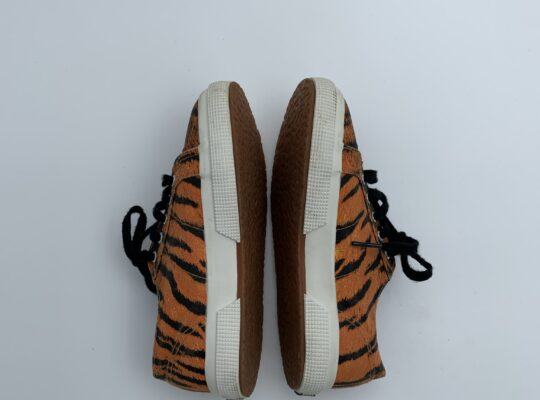 Superga πορτοκαλί τιγρέ Νo 31