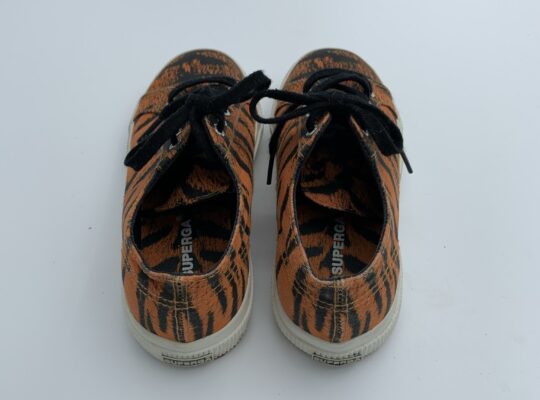 Superga πορτοκαλί τιγρέ Νo 31