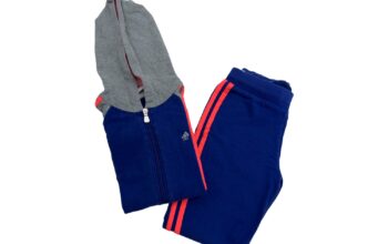Adidas σετ φόρμας μπλε 8 ετών