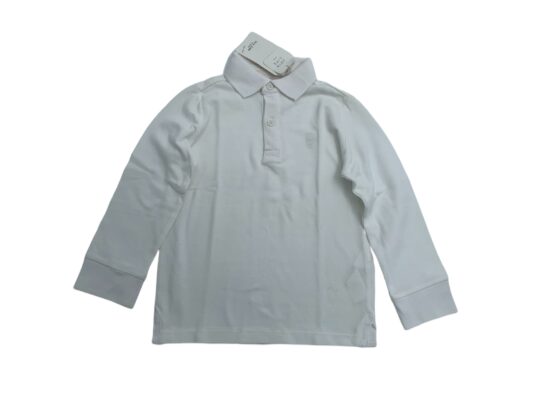 Zara λευκό μακρυμάνικο polo 5 ετών.