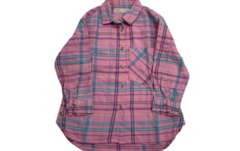 Zara πουκάμισο ροζ καρό 5 ετών