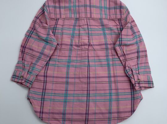 Zara πουκάμισο ροζ καρό 5 ετών