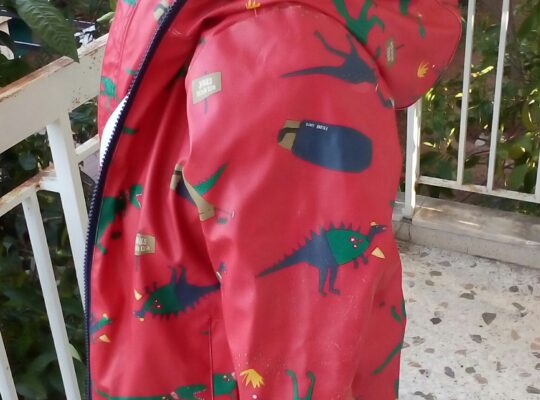 Jules μπουφάν αδιάβροχο με επένδυση fleece 6 ετών