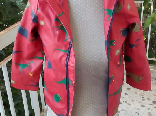 Jules μπουφάν αδιάβροχο με επένδυση fleece 6 ετών
