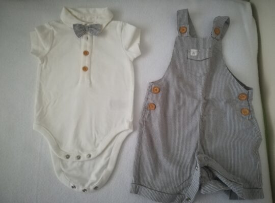 Σετ κορμάκι-σαλοπέτα Mothercare-special edition