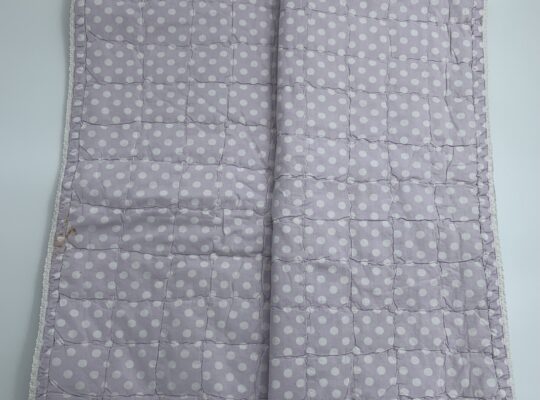 Zara Home μωβ λεπτό πάπλωμα 2 όψεων