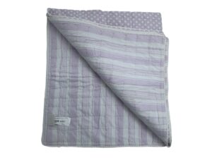 Zara Home μωβ λεπτό πάπλωμα 2 όψεων