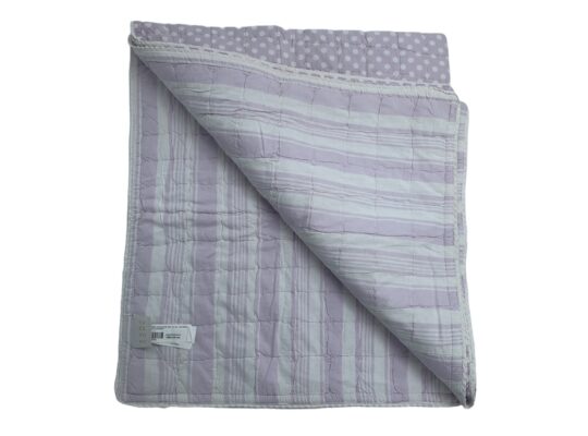 Zara Home μωβ λεπτό πάπλωμα 2 όψεων