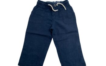 H&M μπλε σκούρο παντελόνι 12-18 μηνών