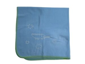 ΙΚΕΑ γαλάζια κουβέρτα fleece για μωρά