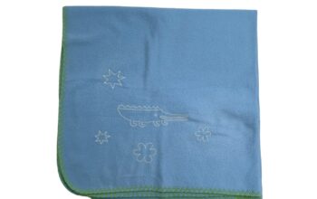 ΙΚΕΑ γαλάζια κουβέρτα fleece για μωρά