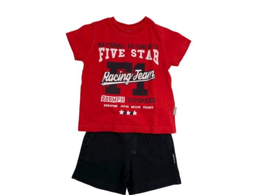 Five Star by Allouette, T-shirt και σορτσάκι