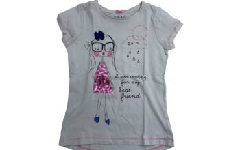 Mothercare λευκό T-shirt με κορίτσι 8 ετών