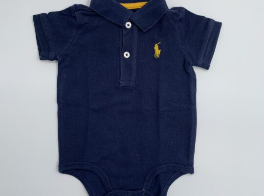 Polo Ralph Lauren μπλε κορμάκι 6 μηνών