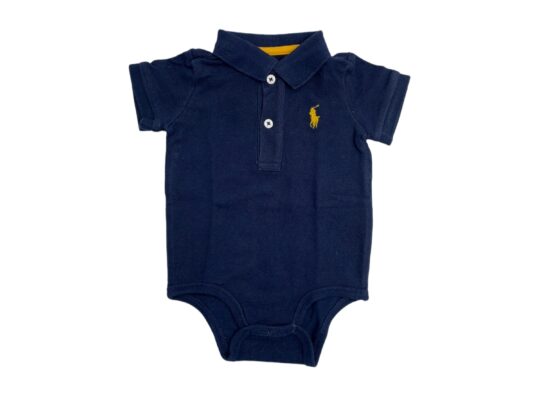Polo Ralph Lauren μπλε κορμάκι 6 μηνών
