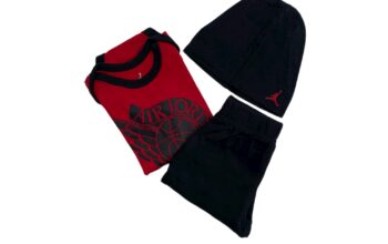 Nike Jordan κορμάκι, παντελόνι & σκουφί 6 μηνών