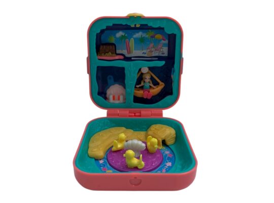 Polly Pocket μίνι θήκη με φιόγκο “Καλοκαίρι”