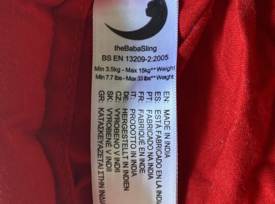 Μάρσιπος BabaSling κόκκινο
