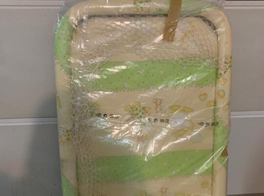 Παρκοκρέβατο με διπλό δίχτυ & ενσωματωμένο στρώμα