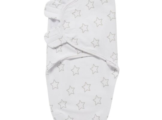 Κουβερτάκι Swaddle White Stars Meyco