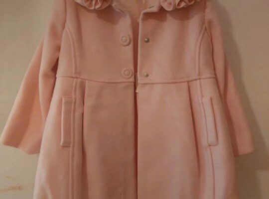 Ροζ παλτό 3 ετών