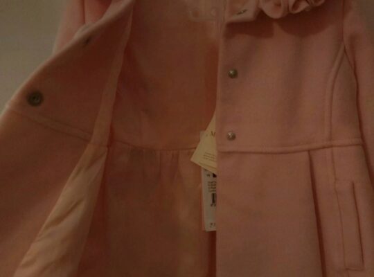 Ροζ παλτό 3 ετών