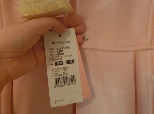 Ροζ παλτό 3 ετών