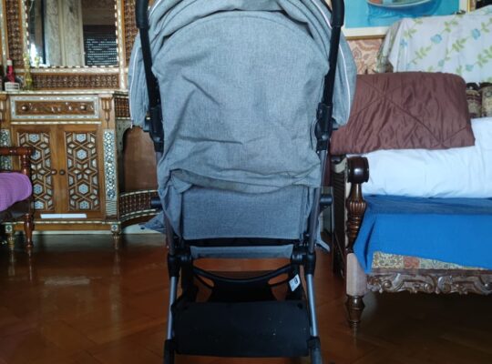 Peg Perego Ypsi Καρότσι Γκρι με πορτ μπεμπέ