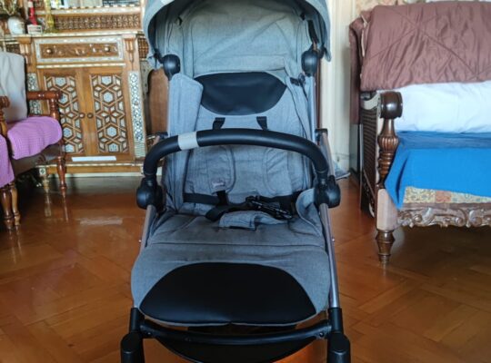 Peg Perego Ypsi Καρότσι Γκρι με πορτ μπεμπέ