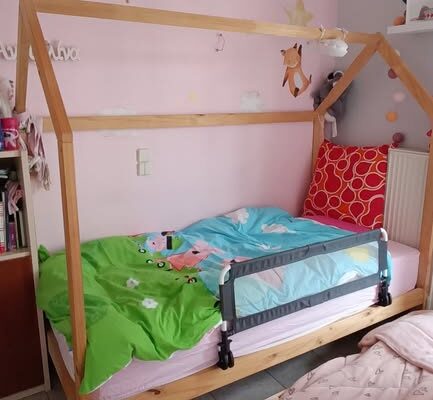 Κρεβάτι από μασίφ ξύλο πεύκου, Archi μαζί με ΣΤΡΩΜ