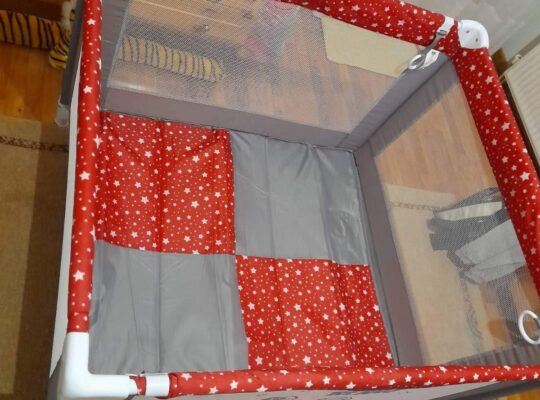 Παρκοκρέβατο με έξτρα καινούριο στρωματάκι