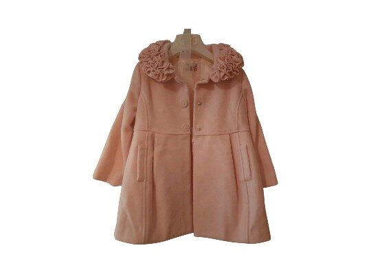 Ροζ παλτό 3 ετών